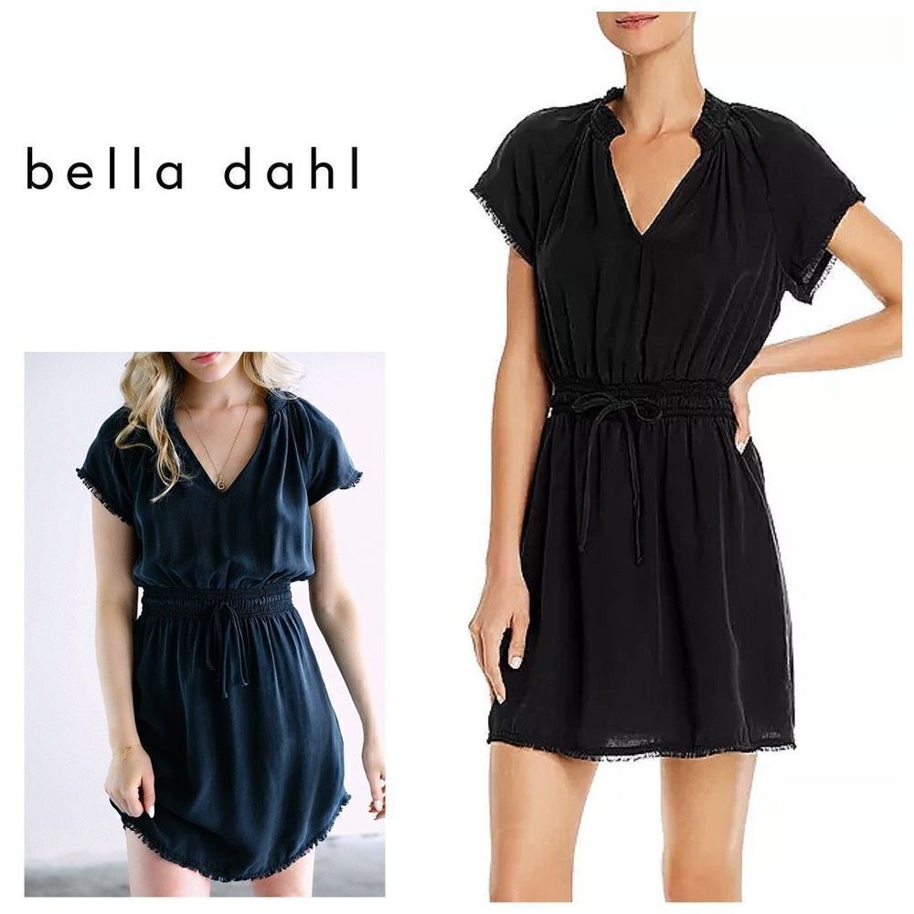 New. Bella Dahl black mini dress. Small.  $189